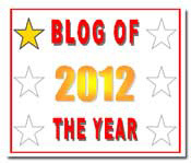 2012 Blog of the Year Award